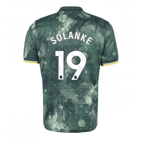 Fotbalové Dres Tottenham Hotspur Dominic Solanke #19 Alternativní 2024-25 Krátký Rukáv